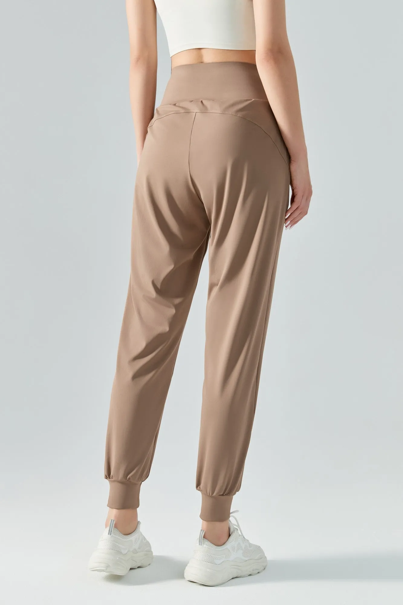 Tummy Control Tapered Pants