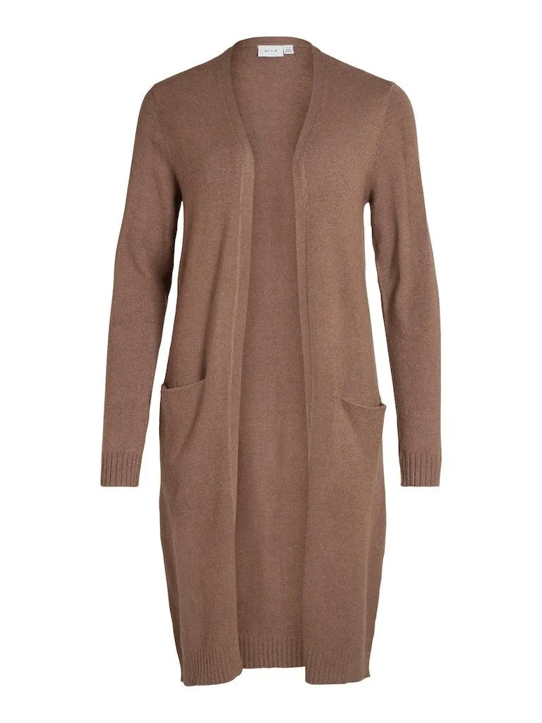 Vila Viril - Lang cardigan
