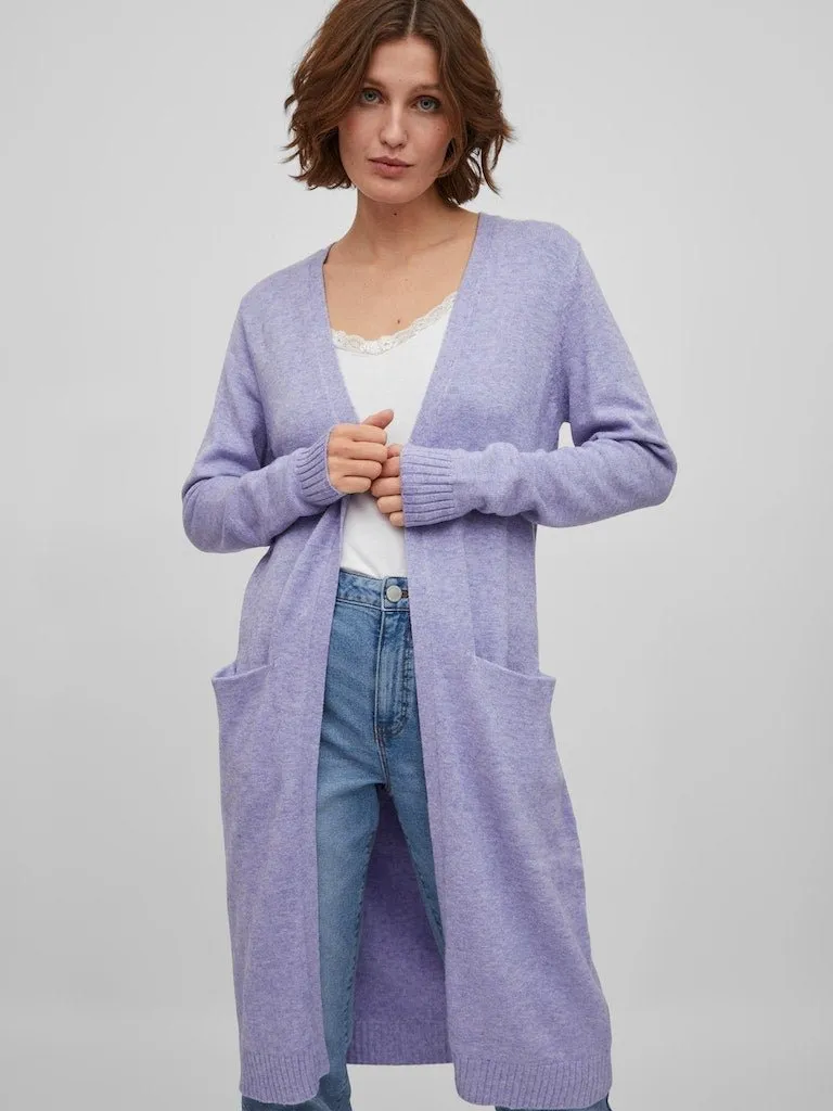 Vila Viril - Lang cardigan
