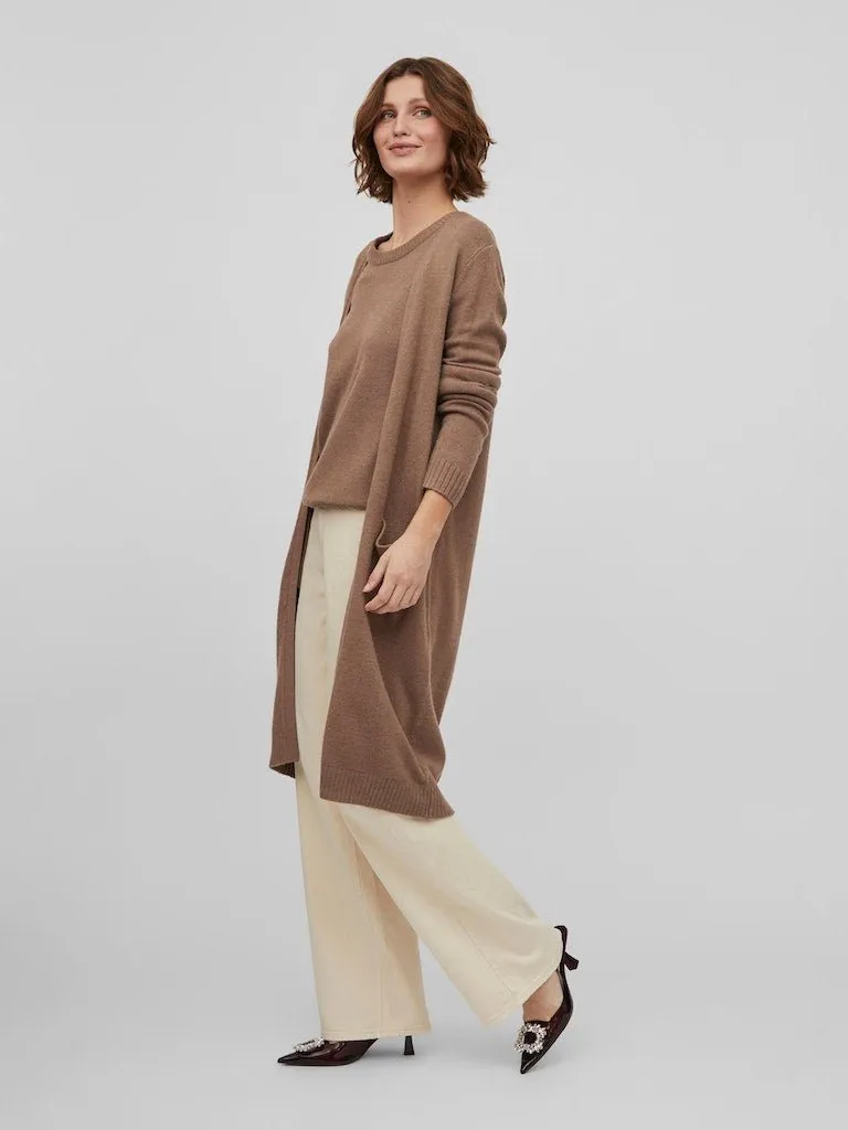 Vila Viril - Lang cardigan