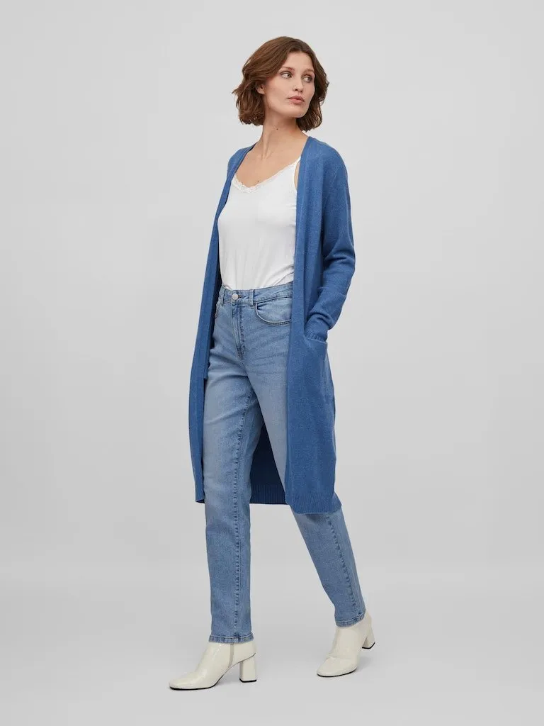 Vila Viril - Lang cardigan