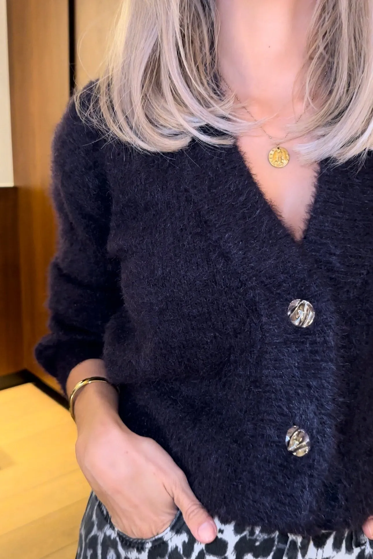 VILMA CARDIGAN PURPLE