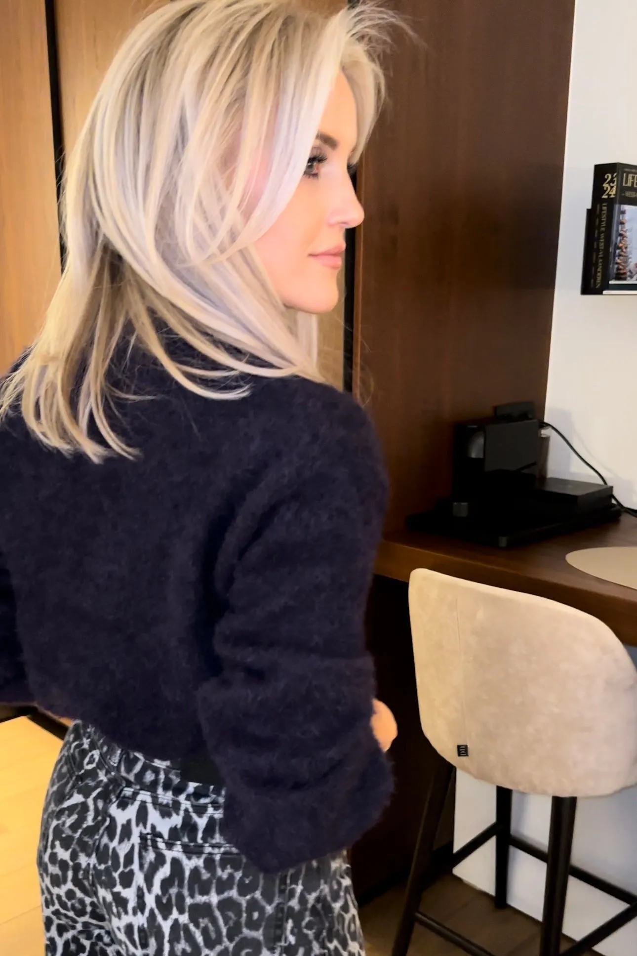 VILMA CARDIGAN PURPLE
