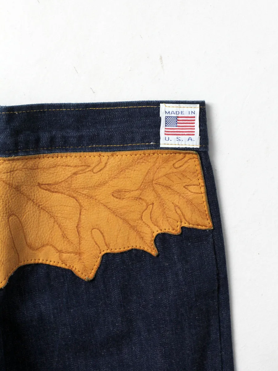 vintage 1970s Antonio Guiseppe jeans, 29 x 33