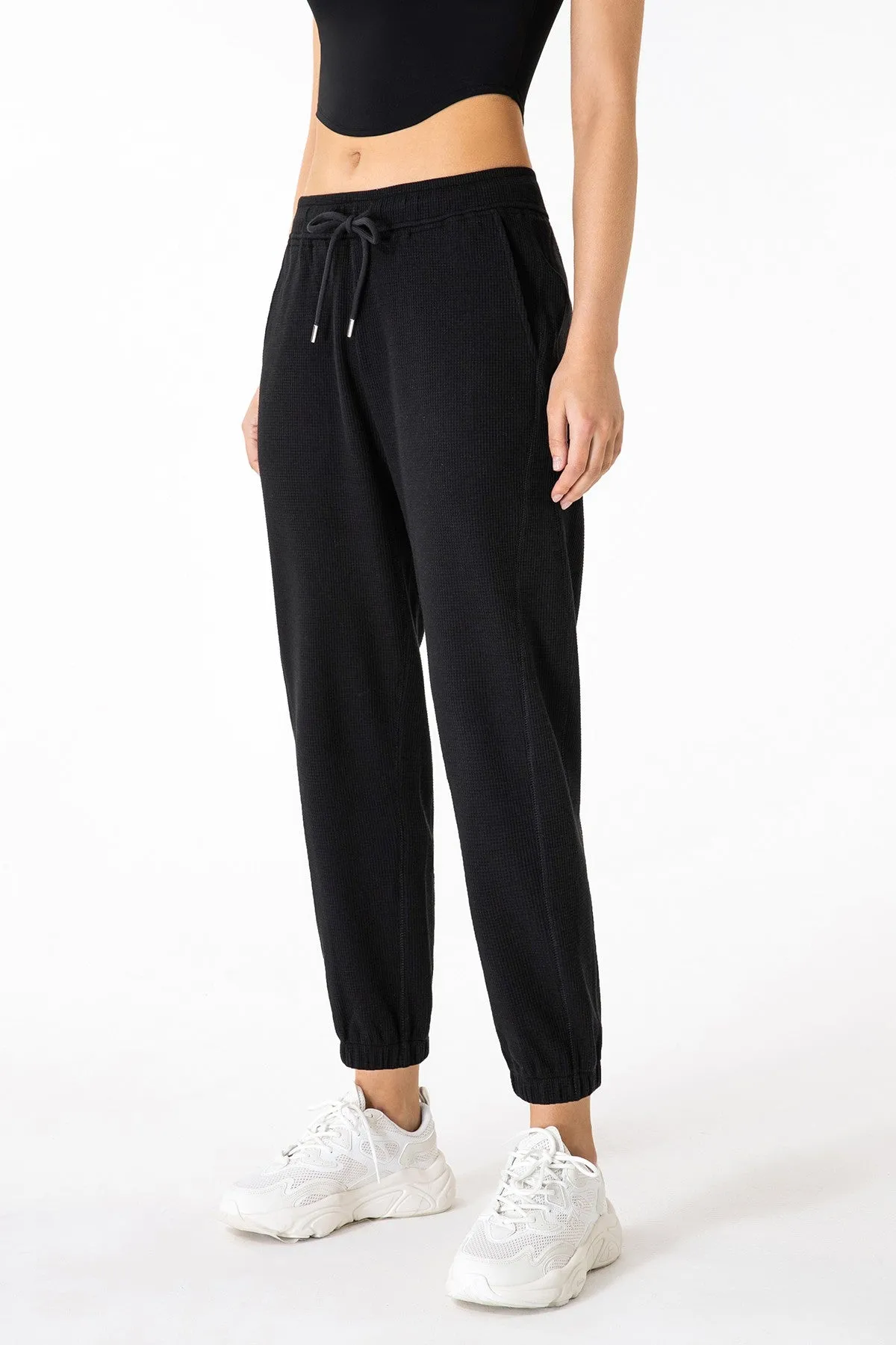 Waffle Knit Lounge Joggers