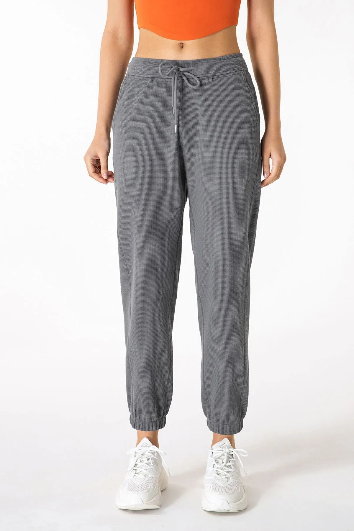 Waffle Knit Lounge Joggers