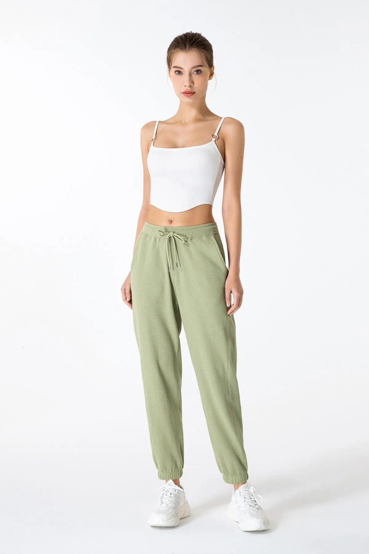 Waffle Knit Lounge Joggers