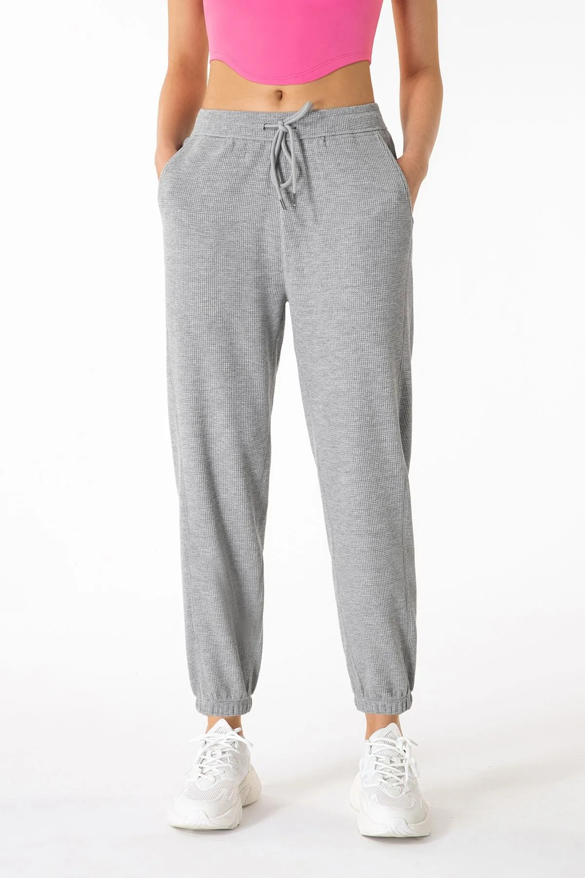 Waffle Knit Lounge Joggers