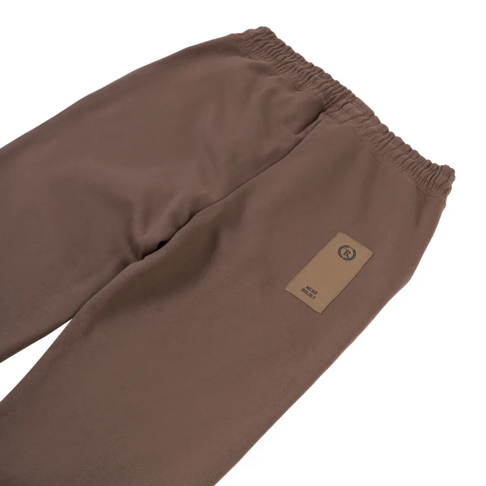 WEAR BOLDLY Ultra Premium Jogger Sweat Pants [DESERT BROWN]