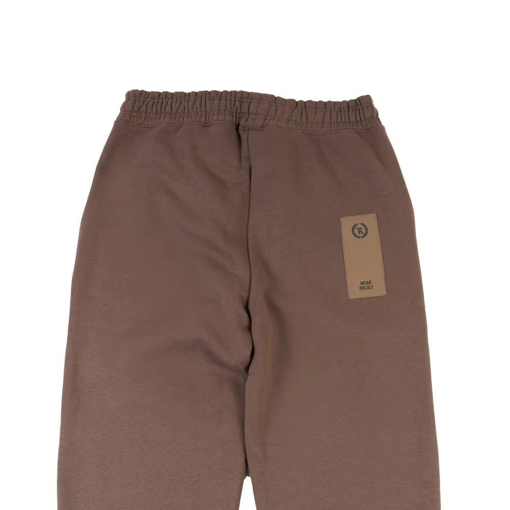 WEAR BOLDLY Ultra Premium Jogger Sweat Pants [DESERT BROWN]