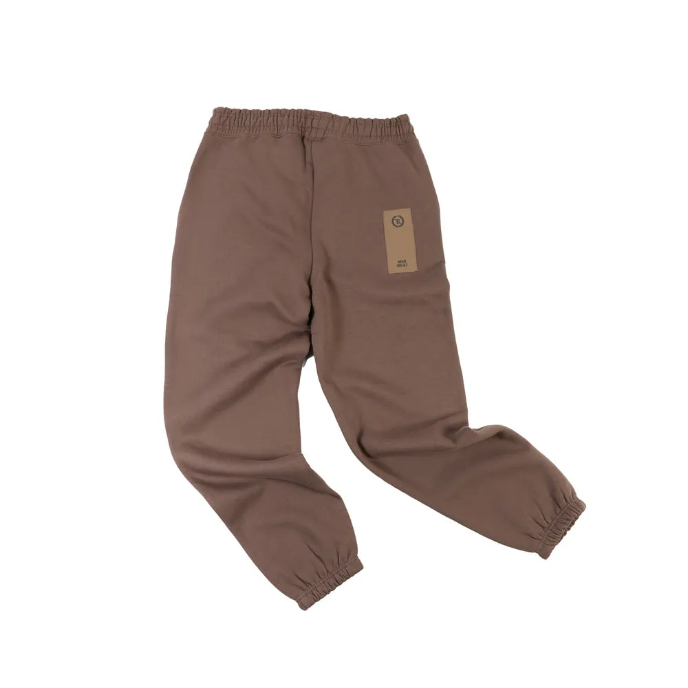 WEAR BOLDLY Ultra Premium Jogger Sweat Pants [DESERT BROWN]
