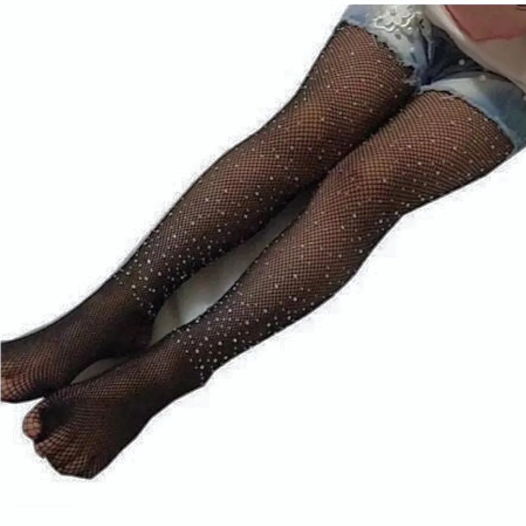 White Dazzling Tights