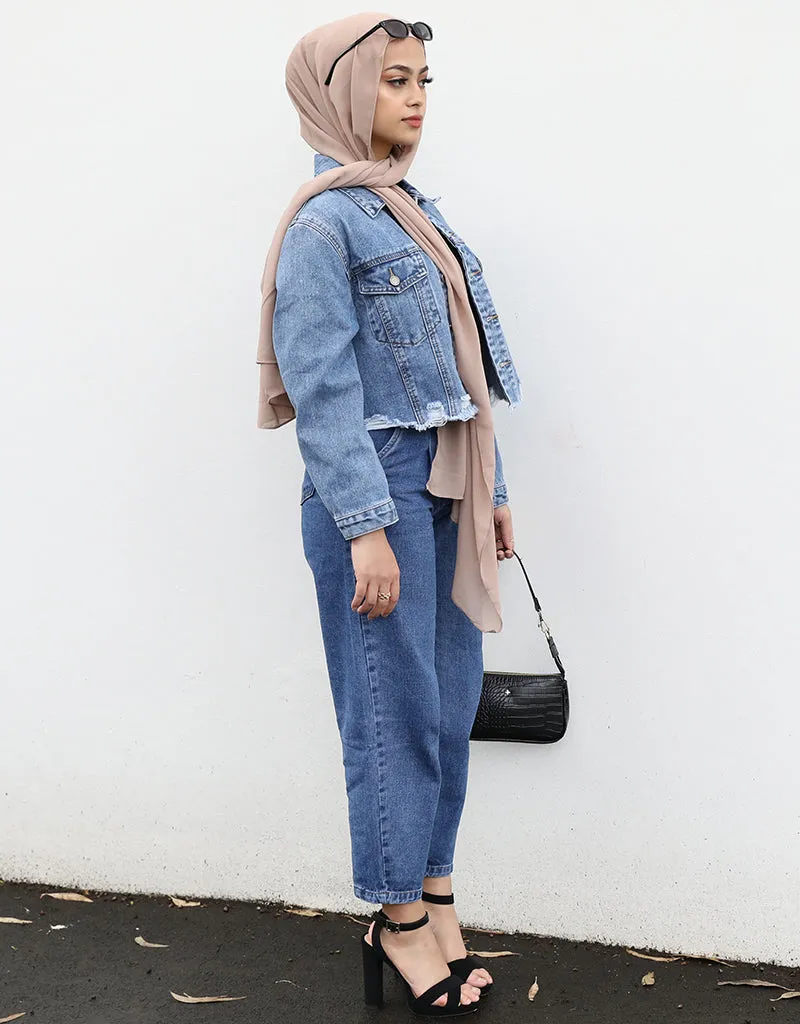Wide Leg Mom Jeans