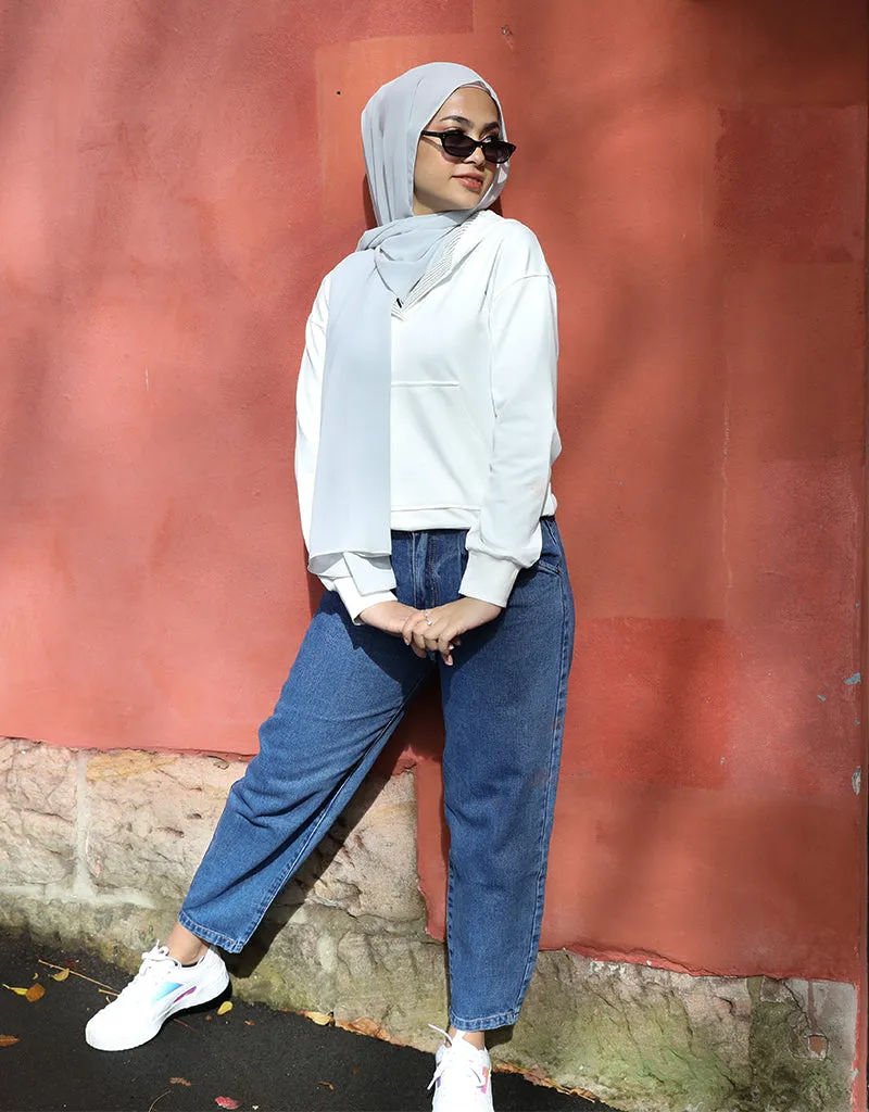 Wide Leg Mom Jeans