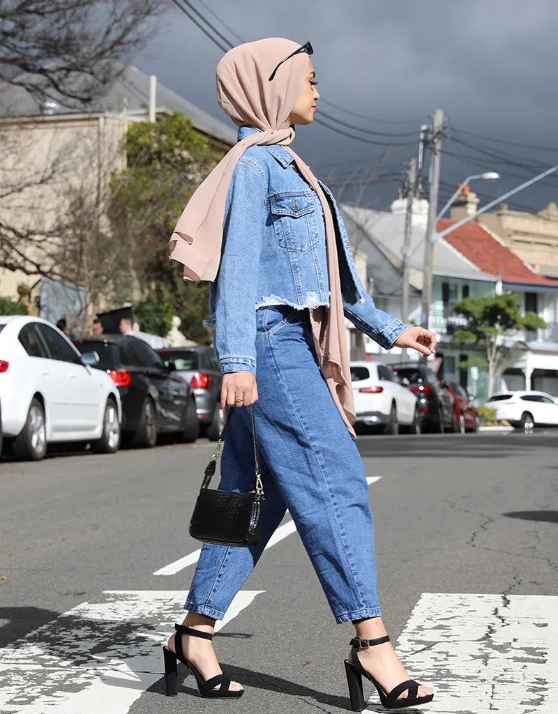 Wide Leg Mom Jeans