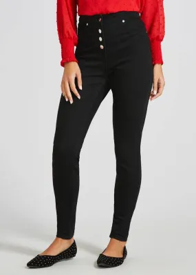 Women's Clean Look - Black Jeans