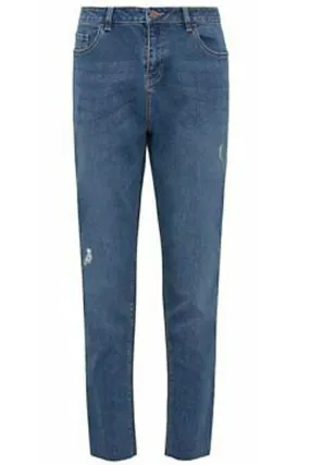 Womens Ripped Skinny Jeans - UK 14