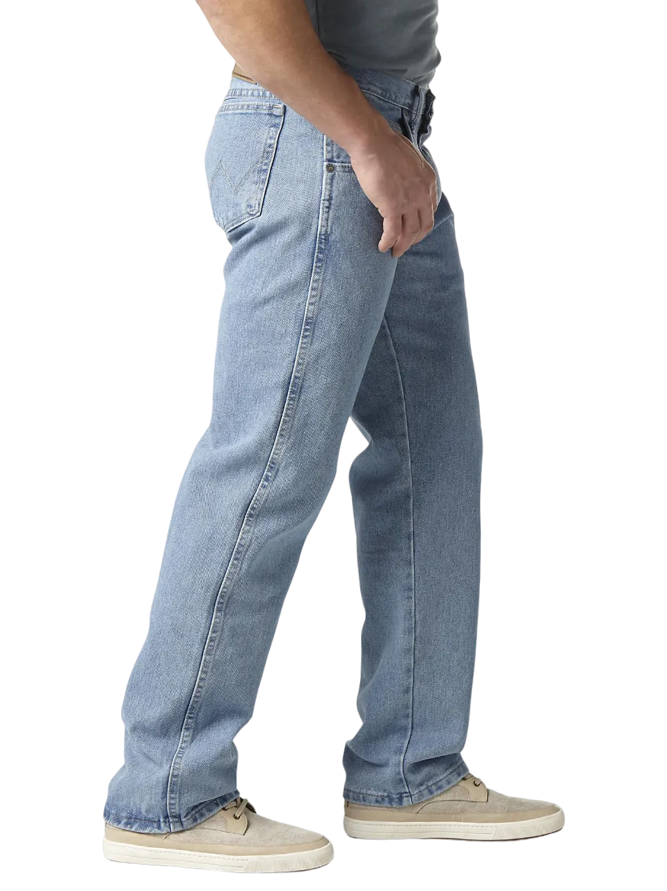 Wrangler Men's Rugged Wear Relaxed Fit In Vintage Indigo Jean