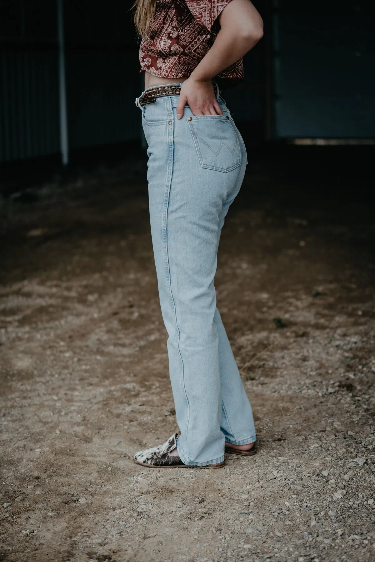 Wrangler Women's High Rise Slim Fit Cowboy Cut {13/32, 13/34 only}