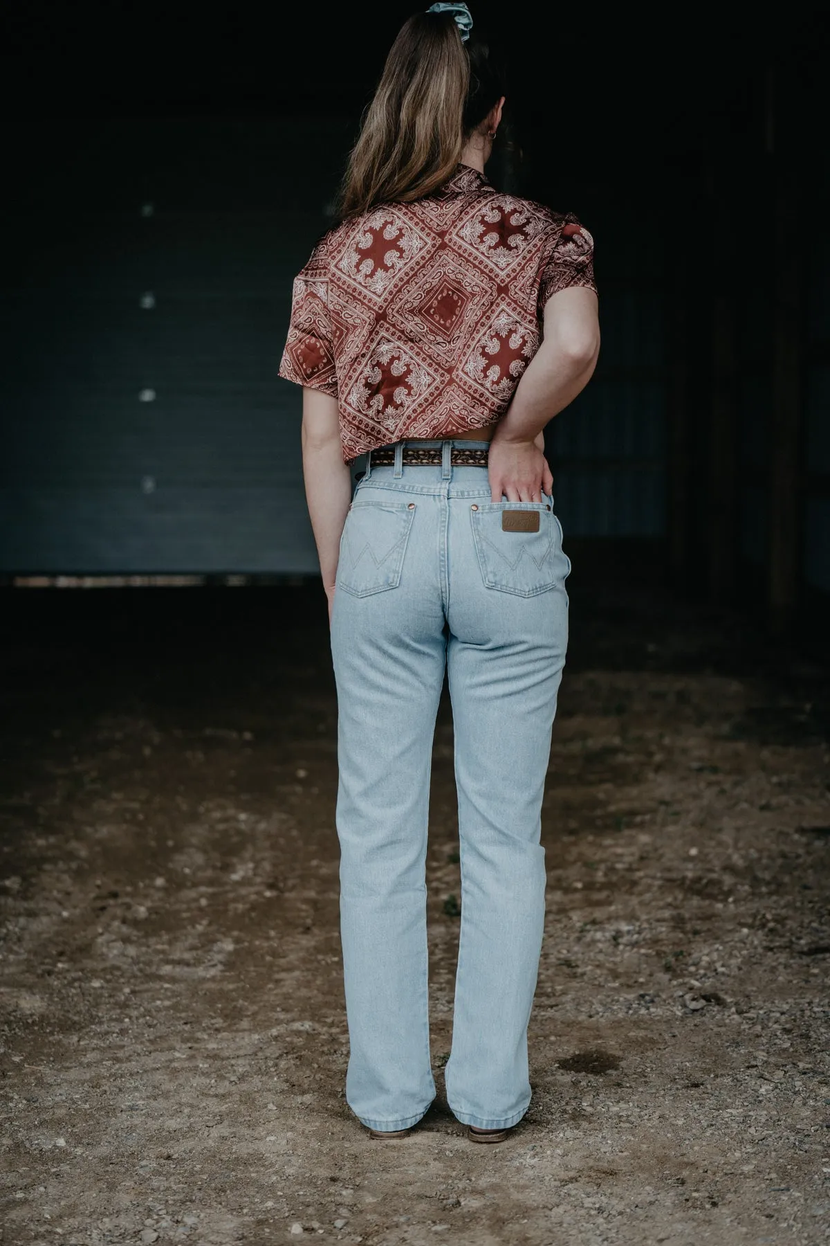 Wrangler Women's High Rise Slim Fit Cowboy Cut {13/32, 13/34 only}