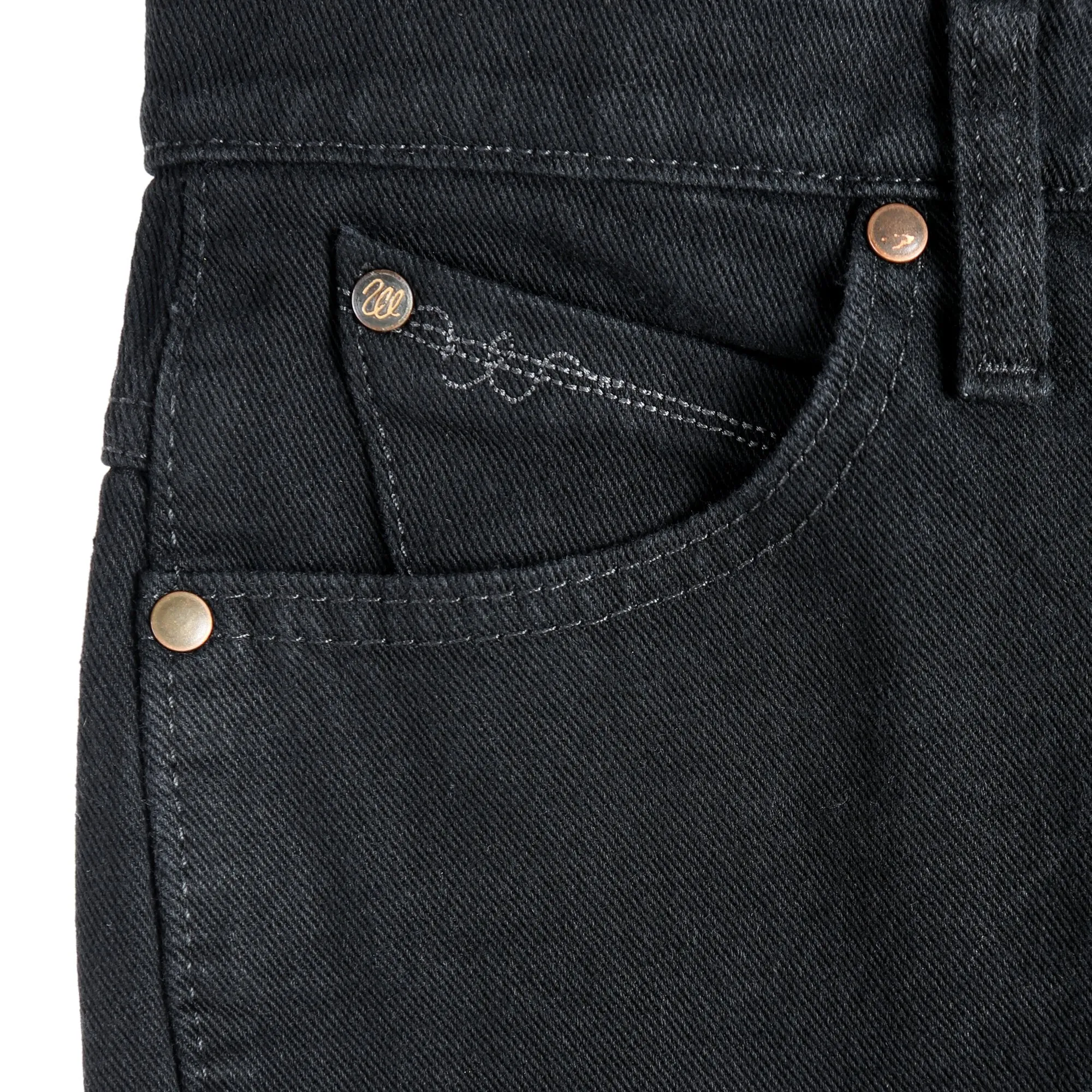 WRANGLER WOMEN'S ULTIMATE RIDING BLK Q-BABY JEANS - WRQ20BL