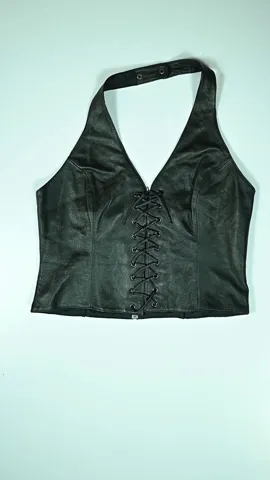 Y2K Biker girl Denim x Leather Mix