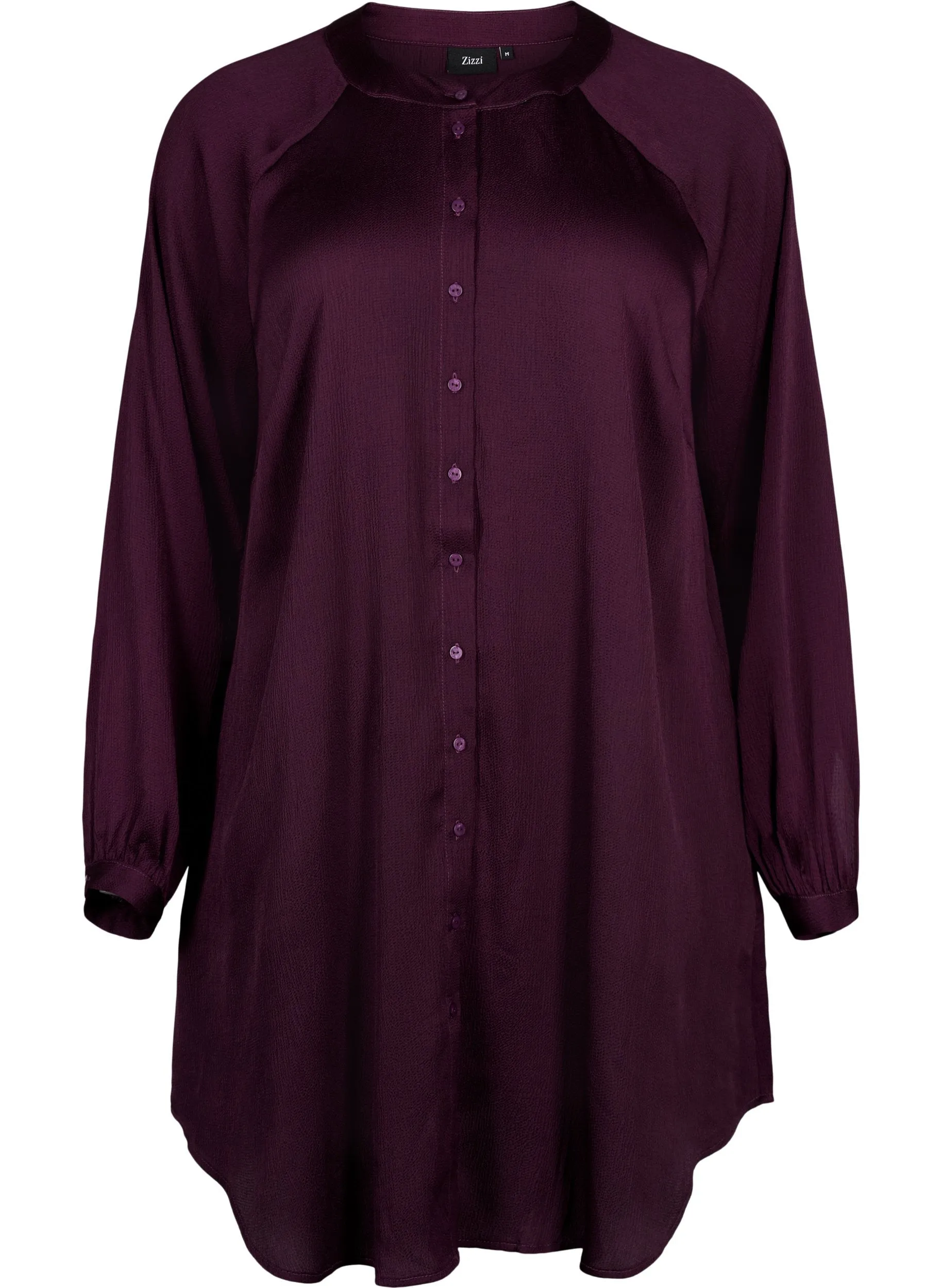 Zizzi Vigga Tunic in Deep Purple