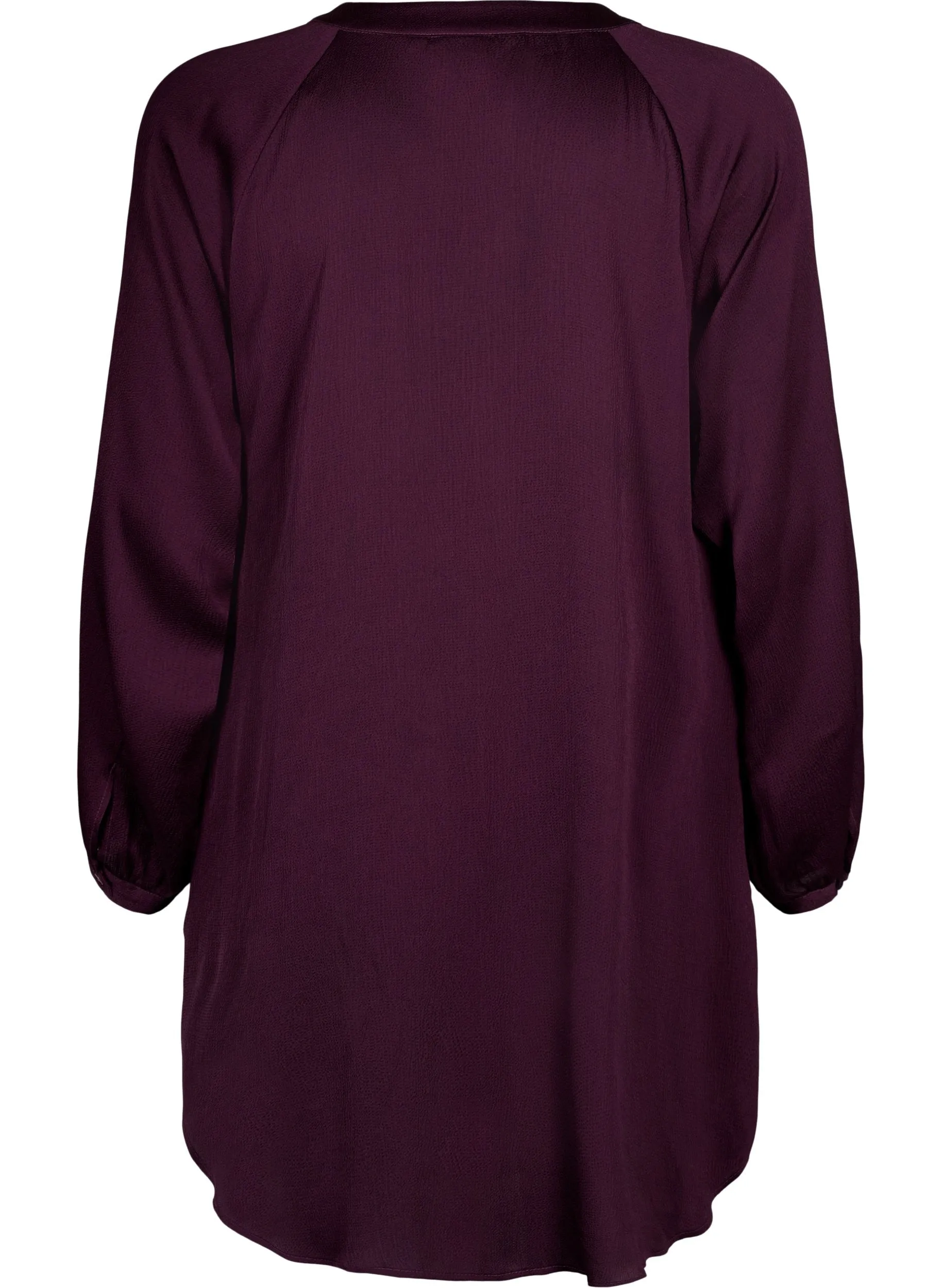 Zizzi Vigga Tunic in Deep Purple